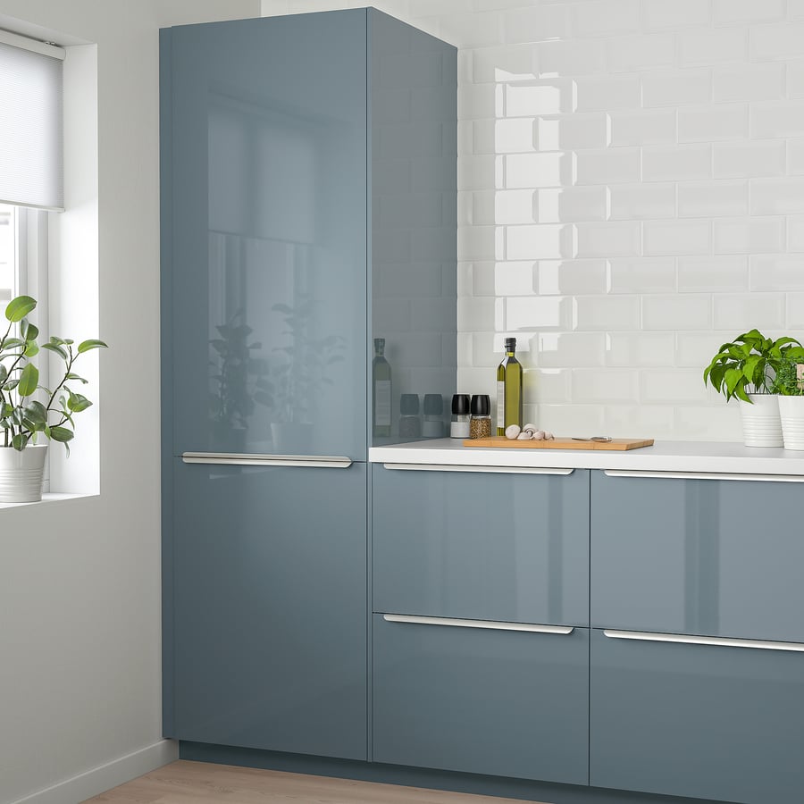 KALLARP Door highgloss greyturquoise IKEA