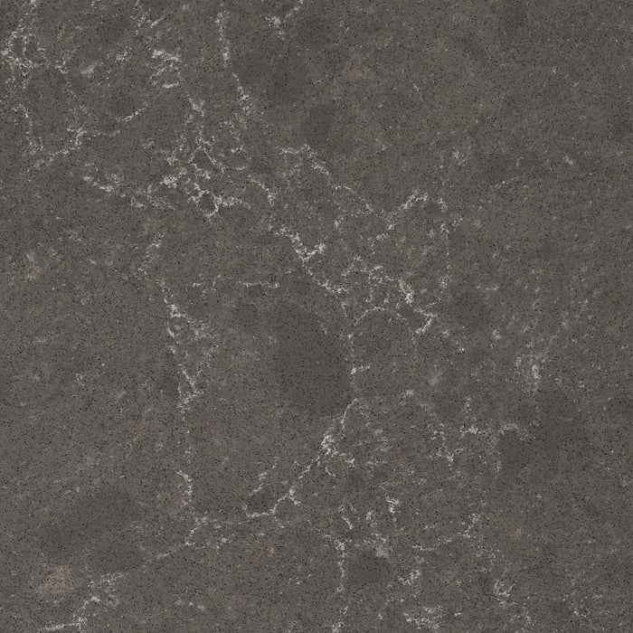 KASKER custom made worktop, dark grey marble effect/quartz, 1 m²x2.0 cm