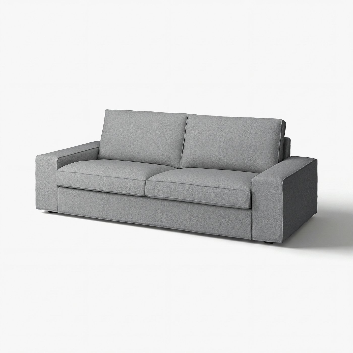 KIVIK 3-seat sofa, Tibbleby beige/grey