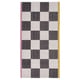Option: KLASSRUM Rug, flatwoven, white/black, 60x120 cm