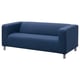 KLIPPAN 2-seat sofa, Vissle blue