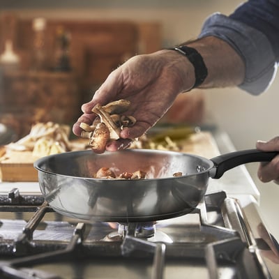 KLIPPBROSME Frying pan, 26 cm