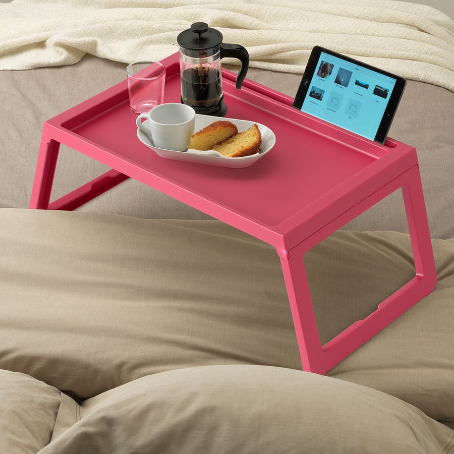 KLIPSK bed tray, red IKEA