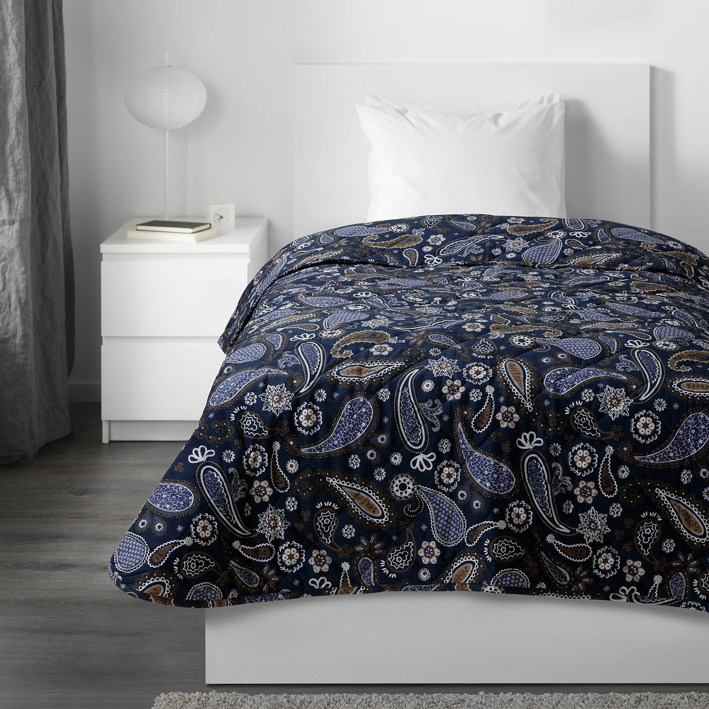 KNÖLSYSKA Bedspread, blue, 150x200 cm IKEA