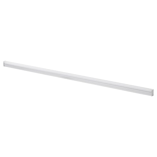 KNOPPSLINGA led light bar - silver, rectangular, blue-white. Or KNOPPSLINGA led light bar - silver, rectangular, cool white.