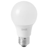 KNOPPSLINGA LED bulb E27 1080 lumen, opal white, 6500 K