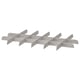 Option: KOMPLEMENT Divider for pull-out tray, light grey, 100x58 cm