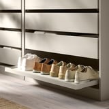 KOMPLEMENT Pull-out tray, grey-beige, 100x58 cm