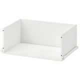 KONSTRUERA Drawer without front, white, 30x40 cm