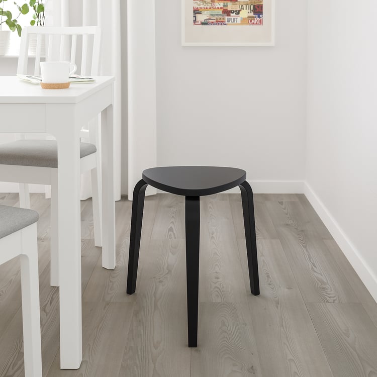 KYRRE Stool, black IKEA