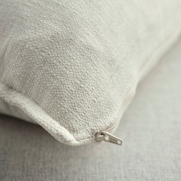 LAGERPOPPEL Cushion cover, off-white, 65x65 cm