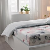 LAPPNYCKLAR Flat sheet and 2 pillowcase, multicolour, 240x260/50x80 cm