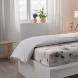 LAPPNYCKLAR Flat sheet and pillowcase, multicolour, 150x260/50x80 cm