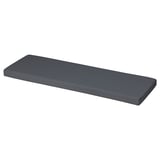 LARSINGE Bench cushion, grey, 105x35 cm
