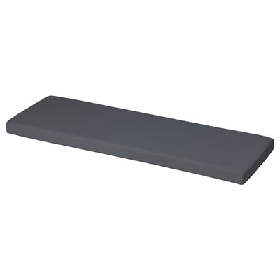 LARSINGE Bench cushion, grey, 105x35 cm