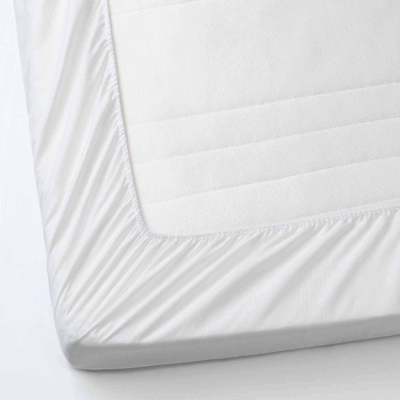 LENAST Mattress protector white 60x120 cm (23 5/8x47 1/4 