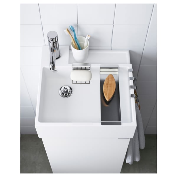 LILLÅNGEN Single wash-basin - white - IKEA