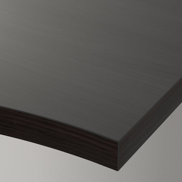 LINNMON Table top, blackbrown, 100x60 cm IKEA