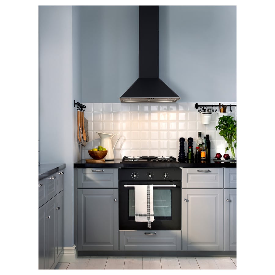 LIVSLÅGA Gas hob, black IKEA