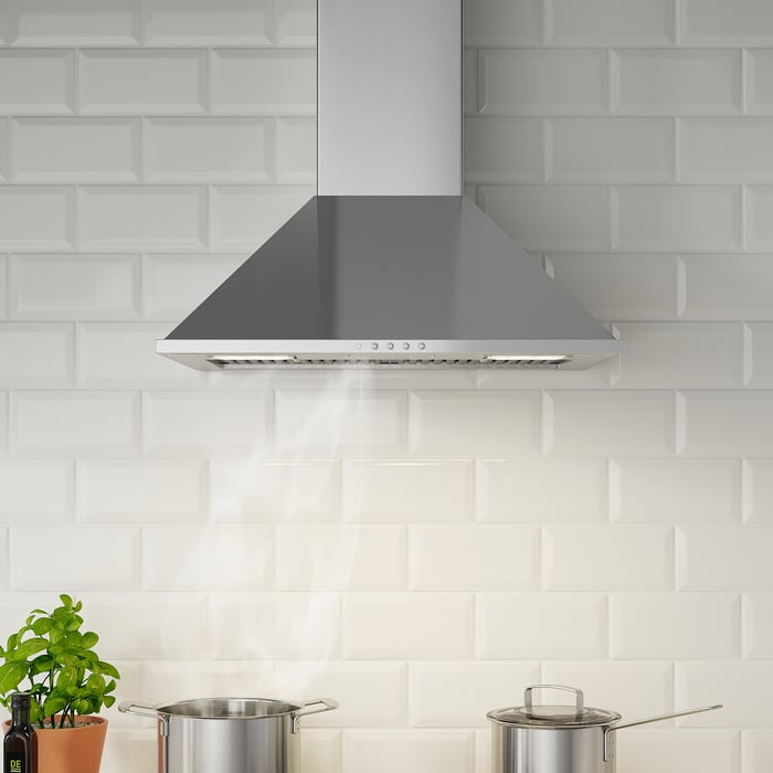 LUFTIG extractor hood, stainless steel IKEA