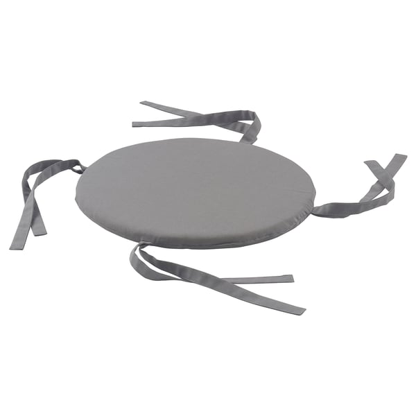 LYNNI Chair pad, grey, 30 cm