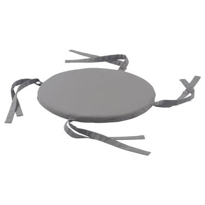 LYNNI Chair pad, grey, 30 cm