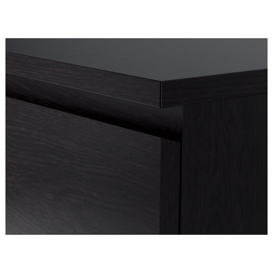 MALM Chest of 6 drawers, blackbrown, 160x78 cm IKEA