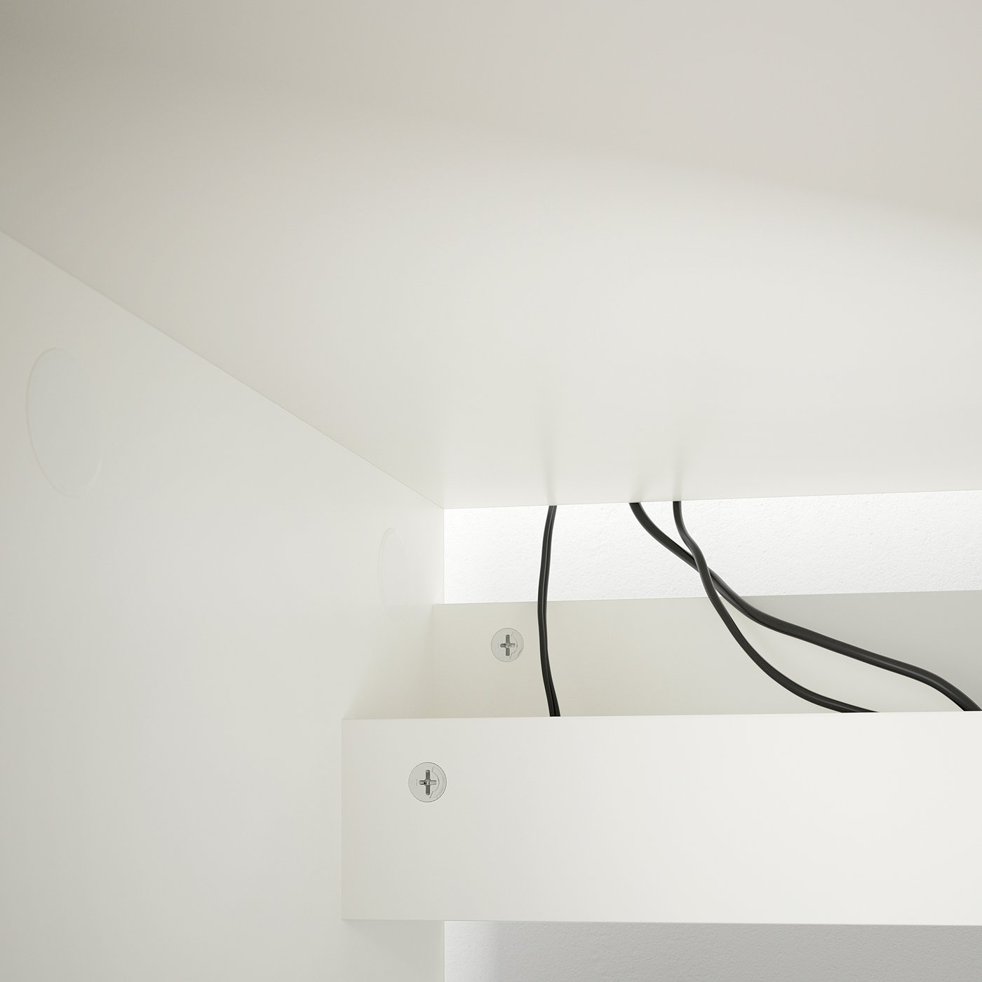 IKEA MALM Desk - White 140x65 cm - Image 9