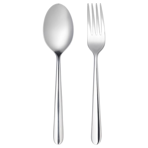 MARTORP Fork and spoon, stainless steel IKEA