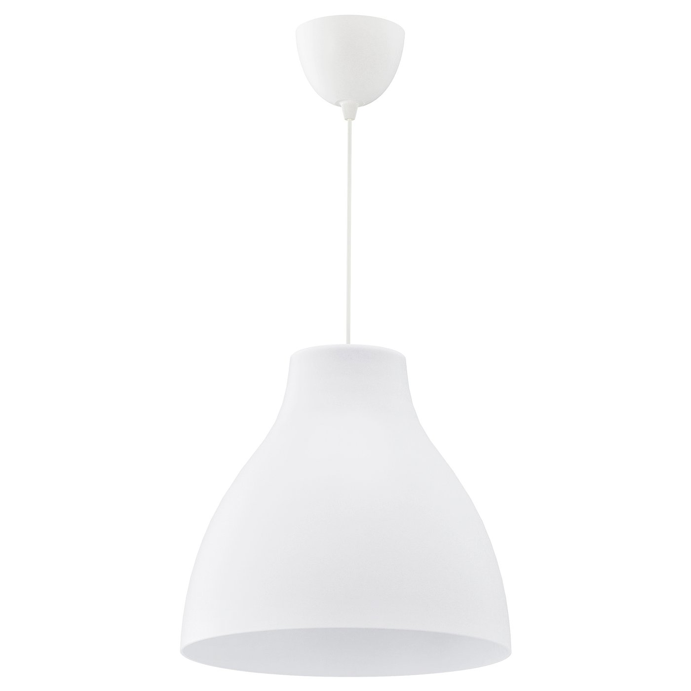 MELODI Pendant lamp, white, 38 cm IKEA