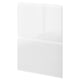 METOD 2 fronts for dishwasher, Voxtorp high-gloss/white, 60 cm