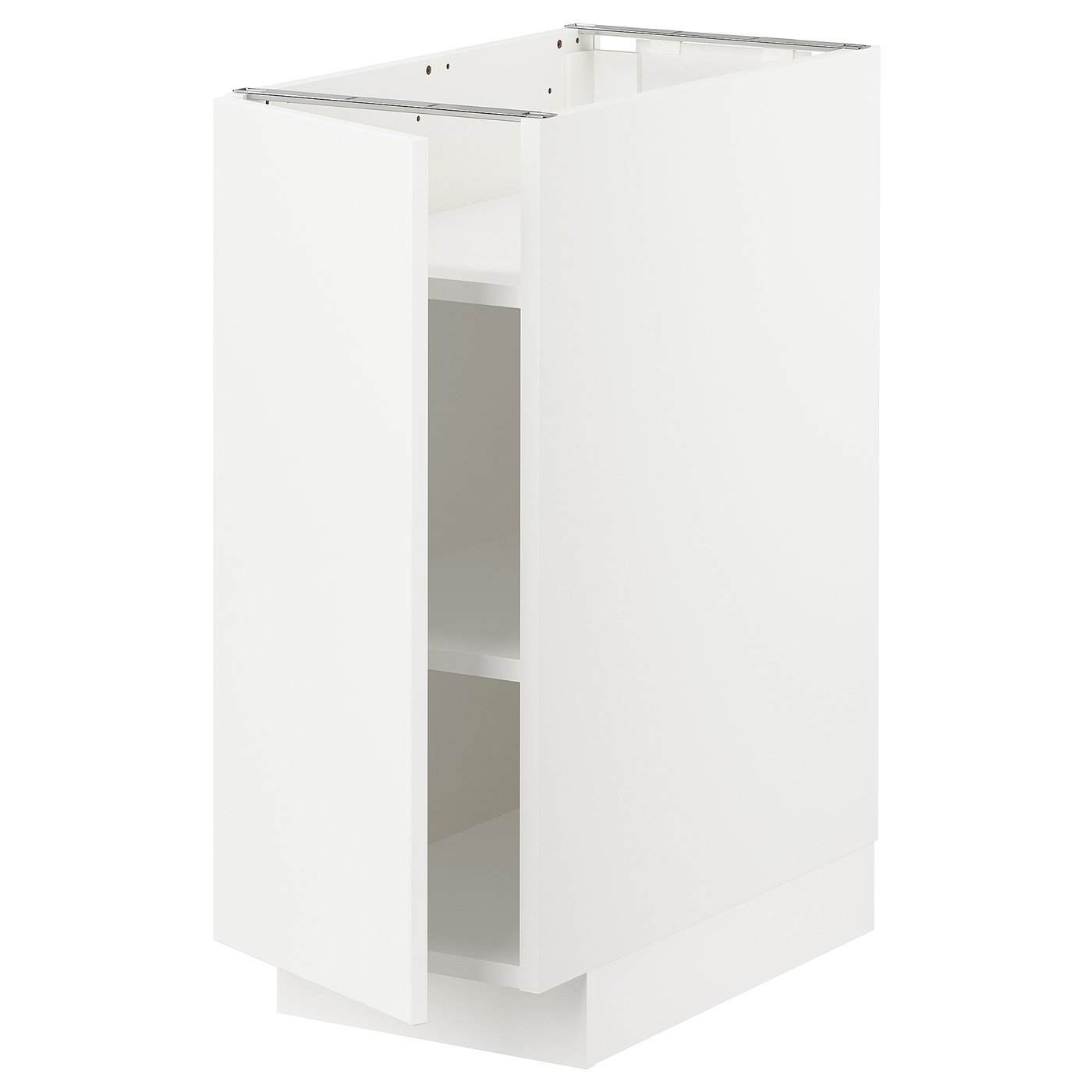 METOD Base with shelves white, Veddinge white IKEA