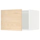 METOD Top cabinet for fridge/freezer, white/Askersund light ash effect, 60x60x40 cm