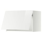 METOD Wall cabinet horizontal w push-open, white/Ringhult white, 60x37x40 cm