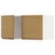 METOD Wall cabinet with 2 doors, white/Voxtorp oak effect, 80x37x40 cm