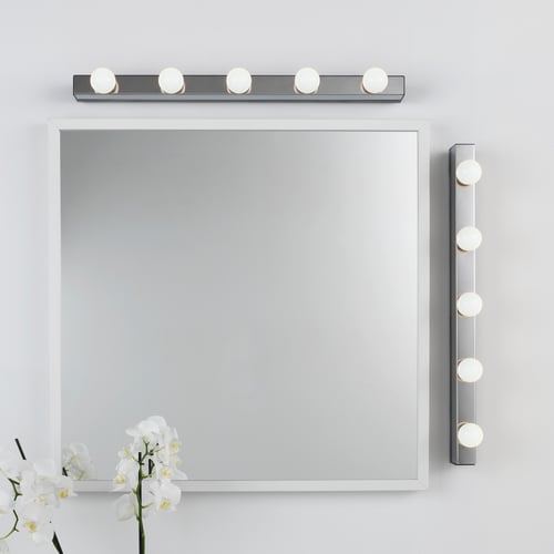 MUSIK Wall lamp, wiredin installation, chromeplated IKEA