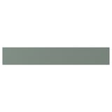 NICKEBO Drawer front, matt grey-green, 60x10 cm