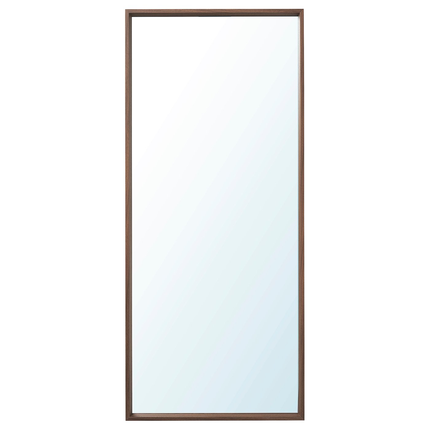 NISSEDAL mirror, walnut effect, 65x150 cm (255/8x59") IKEA