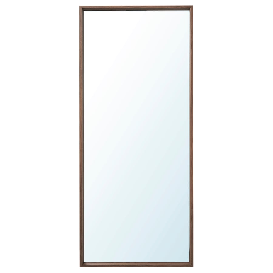 NISSEDAL mirror, walnut effect, 65x150 cm (255/8x59") IKEA