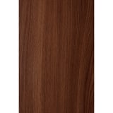 NODELAND Bed frame with headboard, medium brown, 160x200 cm