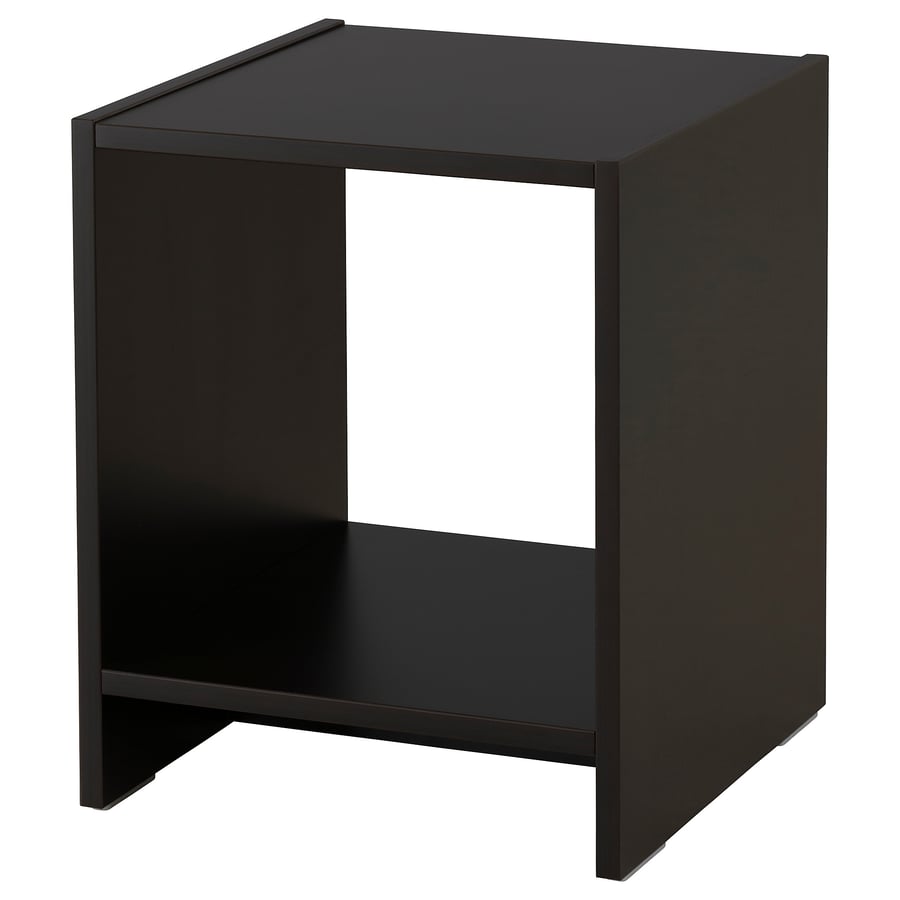 NODELAND bedside table, blackbrown, 37x39 cm (145/8x153/8") IKEA