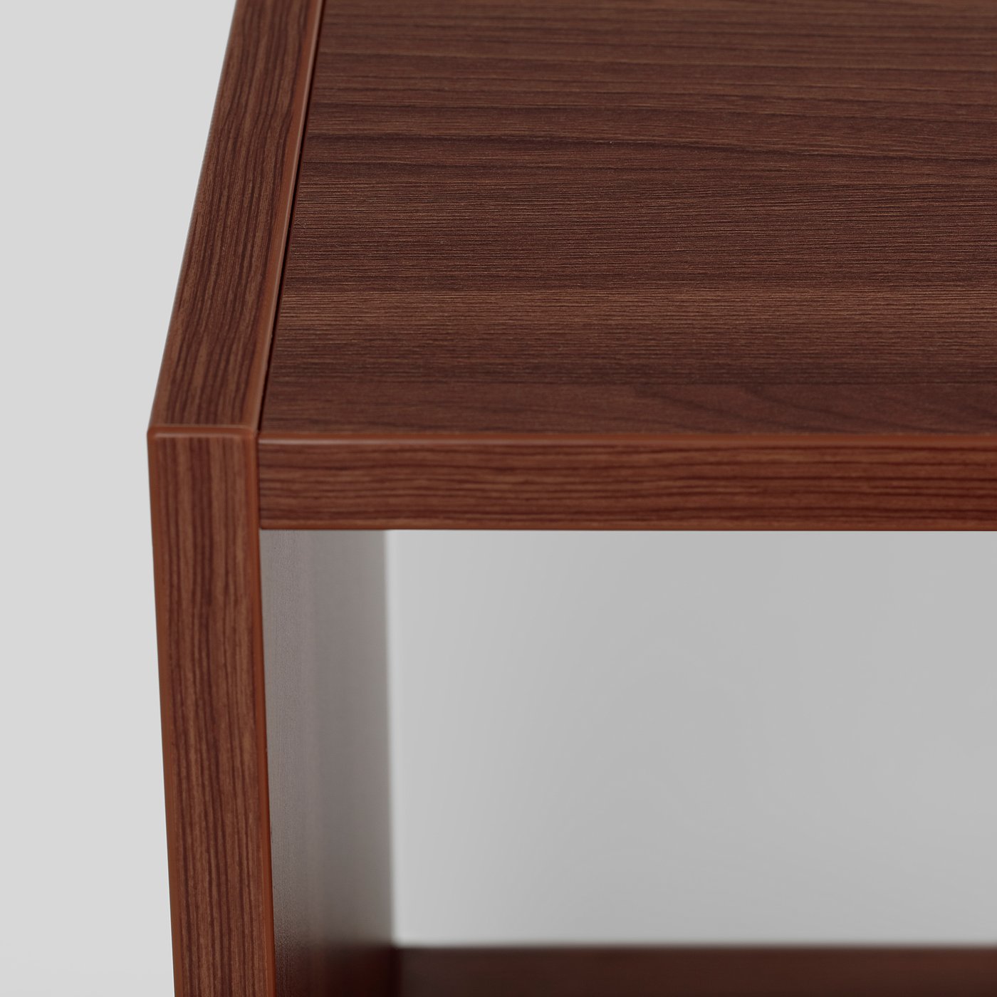 NODELAND Bedside table, medium brown IKEA