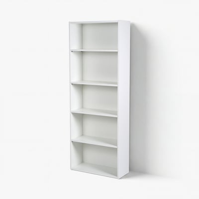NODELAND Bookcase, white, 60x24x161 cm