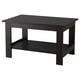 Option: NODELAND Coffee table, black-brown, 80x50 cm
