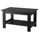 NODELAND Coffee table, black-brown, 80x50 cm