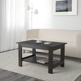 NODELAND Coffee table, black-brown, 80x50 cm