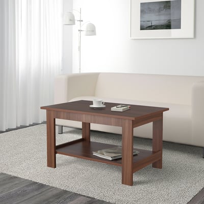 NODELAND Coffee table, medium brown, 80x50 cm