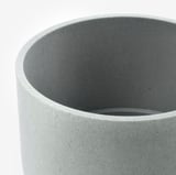 NYPON Plant pot, in/outdoor grey, 9 cm