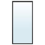 NYPONBUSKE Mirror, black, 65x135 cm