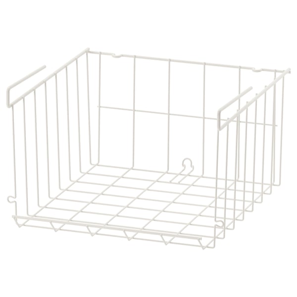 OBSERVATÖR Clip-on basket, white